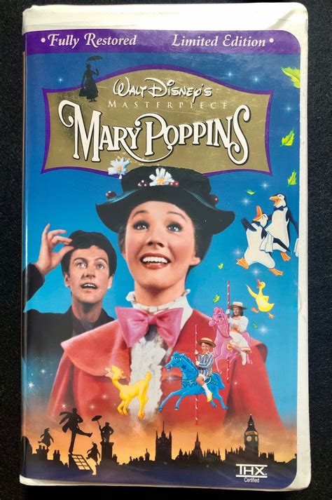 This is the VHS Opening and Closing to Mary Poppins VHS Tape and here's the order. . Mary poppins on vhs